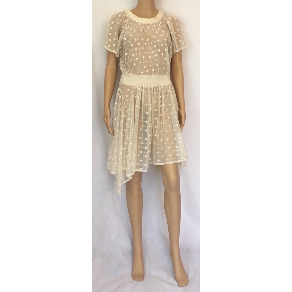 Anthropologie Leifnotes Sheer Sparkle Dress 2